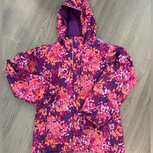 Columbia Girls Kids Spring Jacket Coat Size Small 8 - Picture 1 of 8